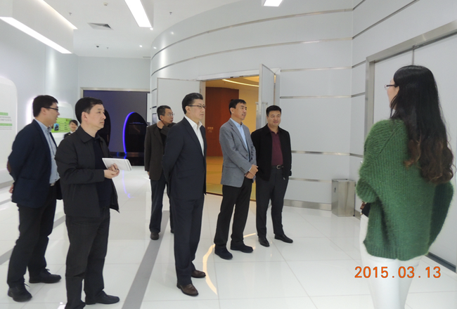 辽宁省外经贸厅厅长王力威赴产业园考察