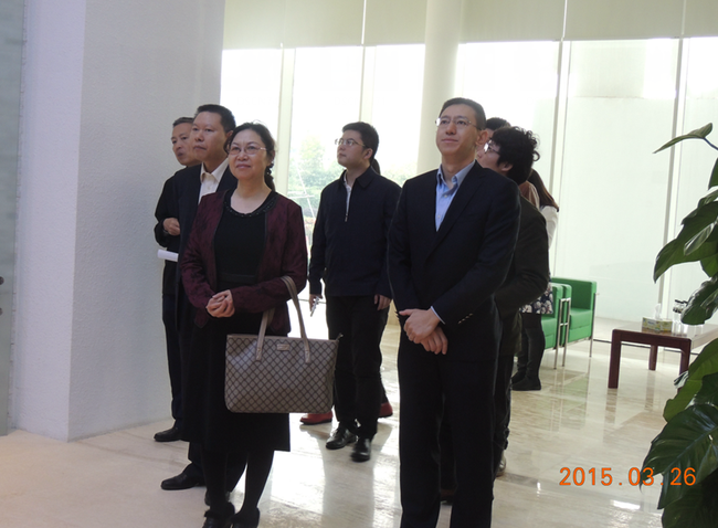广东省人民政府发展研究中心巡视员李鲁云赴产业园考察