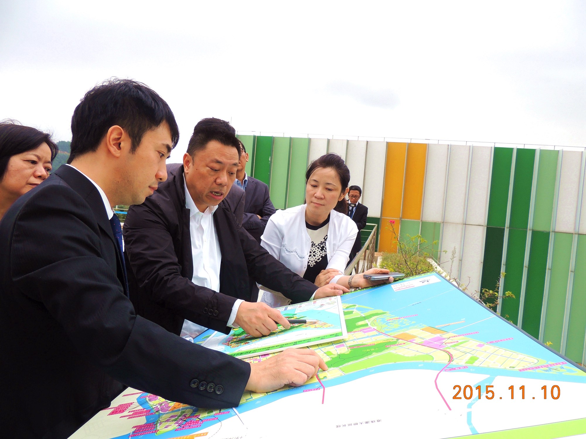 On November 10 of 2015, Secretary of Economy and Finance of Macau, Leong Vai Tac, visited the Industrial Park.