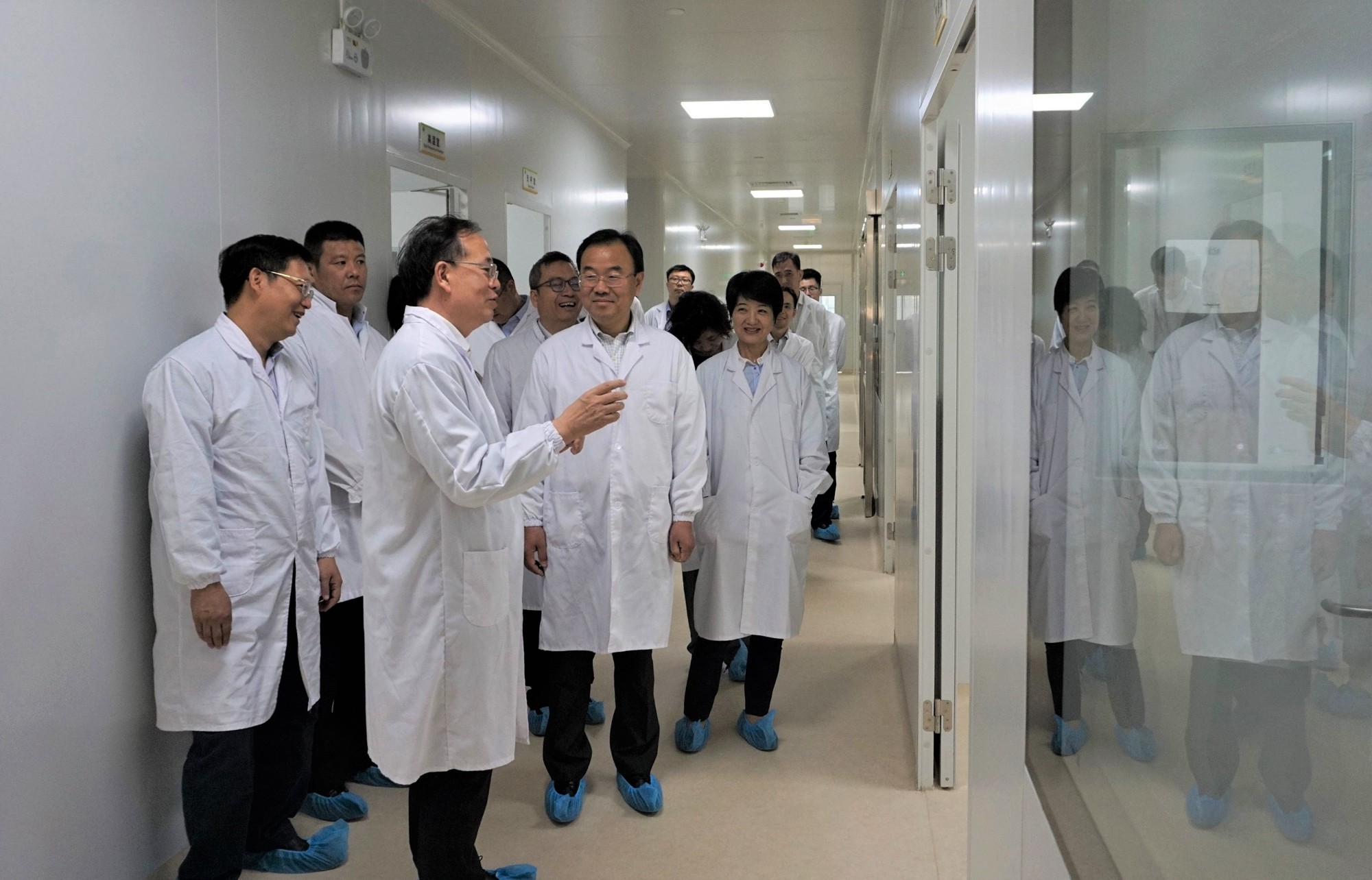 国家开发银行党委委员、副行长刘金到产业园参观考察