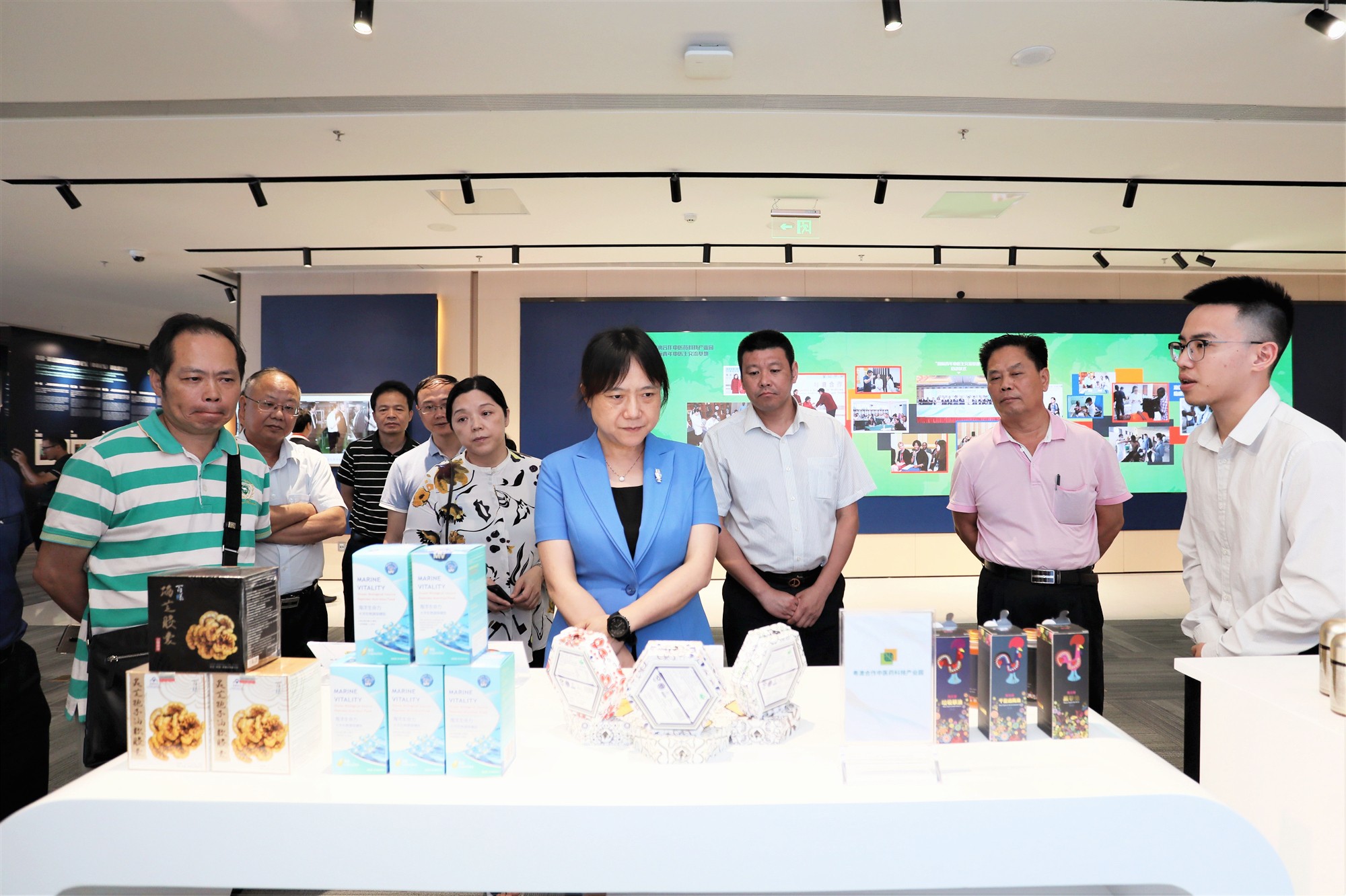 2019年5月29日，广东省梅州市副市长张晨一行到产业园参观考察。